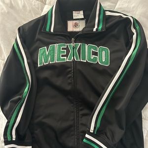 Mexico Football Soccer zip up jacket.